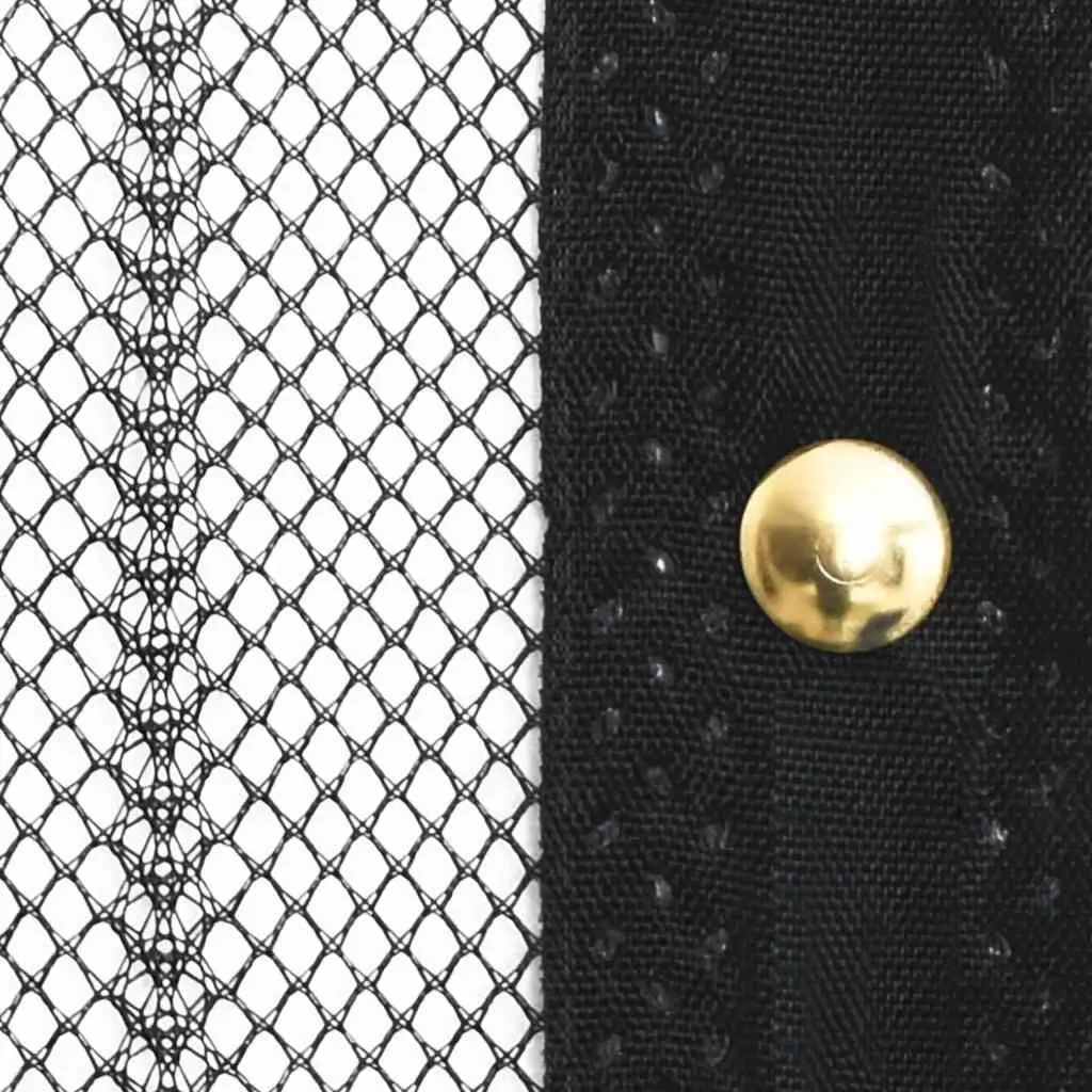 Insect Door Curtains 2 pcs, 220x100 cm Water-Resistant Mesh