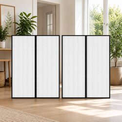 Insect Door Curtains 2 pcs with Magnet Blocks Black 230x160 cm Mesh Screen