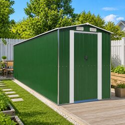 Garden Shed Specifications: 192 x 689 x 223 cm Green Steel