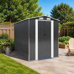 Garden Shed Dimensions: 192x274x223cm in Anthracite