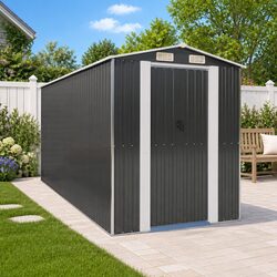 Specifications of Anthracite Garden Shed for Tools