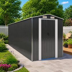 Garden Shed Specifications: Anthracite Storage Tool House