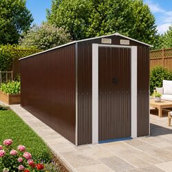 Garden Storage Shed - Dimensions 192 x 606 x 223 cm