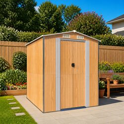 Specifications of the Brown Galvanised Steel Garden Shed