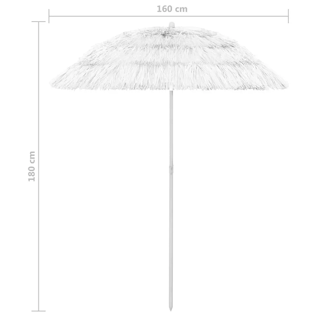 Beach Parasol Outdoor 180cm UV Protection Tilt Garden