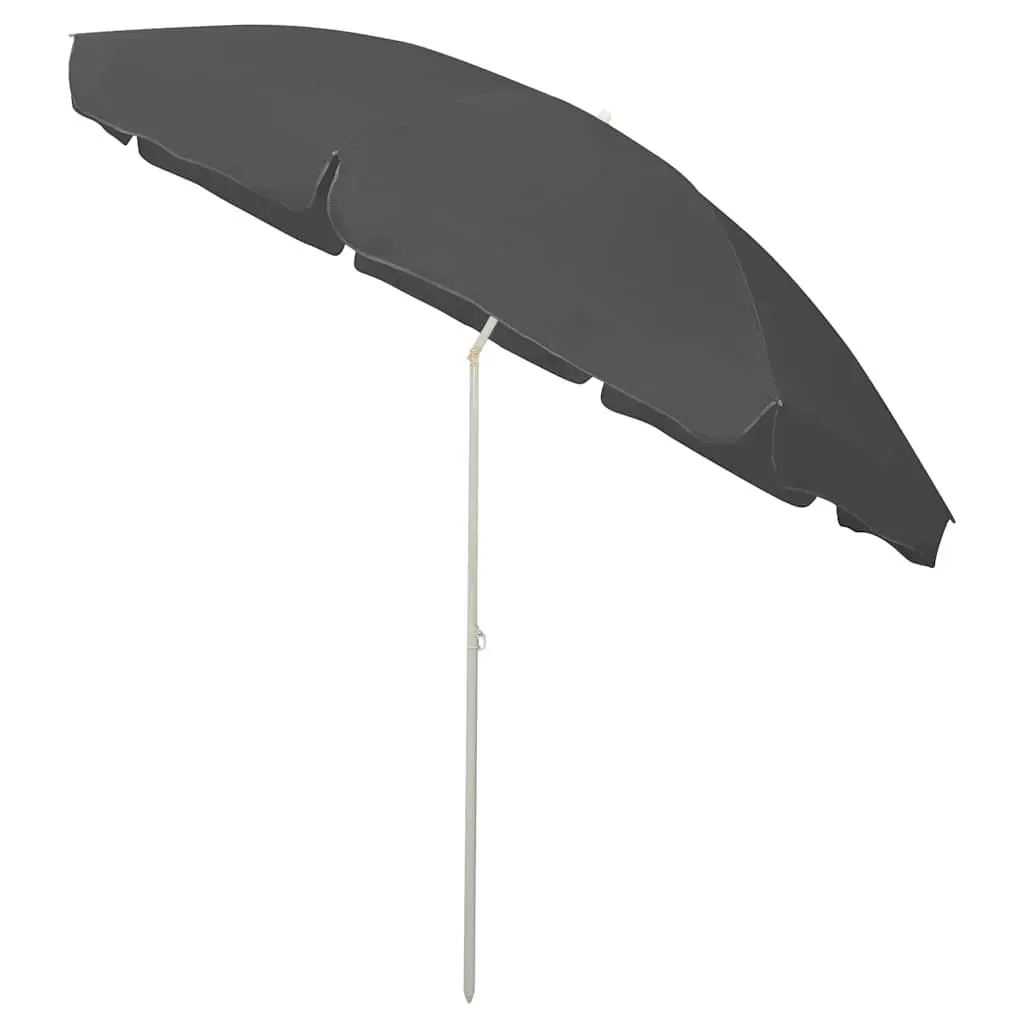 300cm Anthracite Beach Parasol with Tilt Function