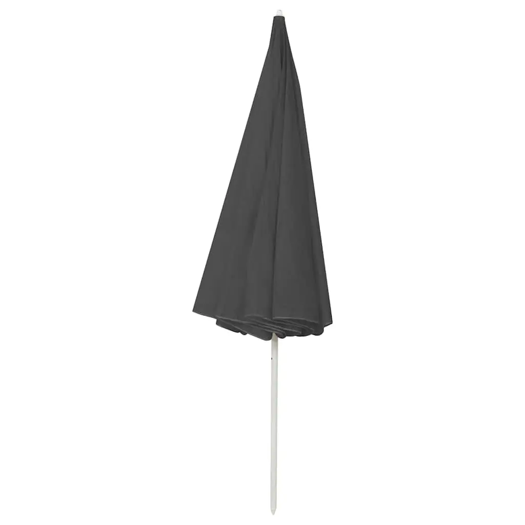 300cm Anthracite Beach Parasol with Tilt Function
