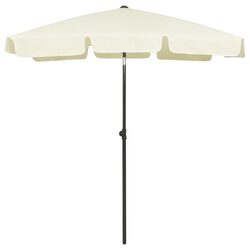 Specifications of Yellow Beach Parasol Outdoor Sunshade 180x120 cm