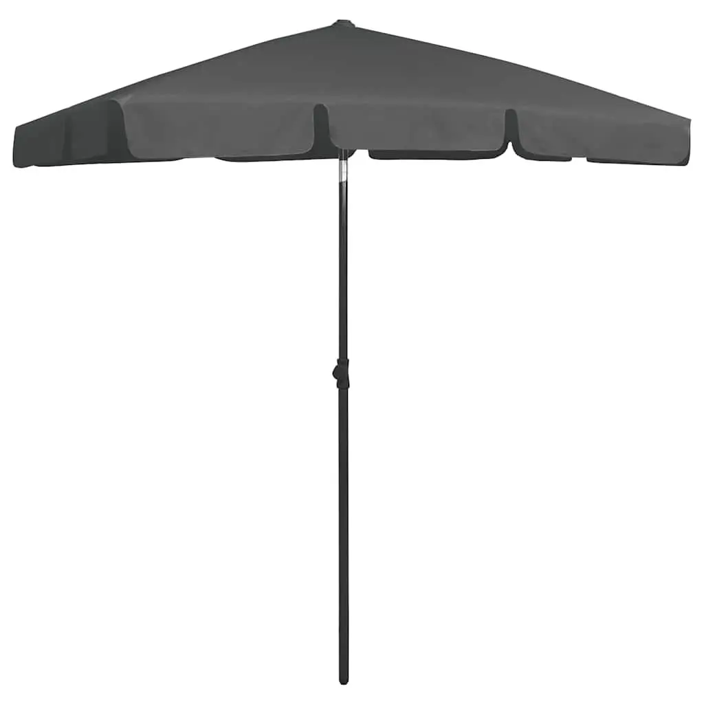 Beach Parasol 180x120cm with UV Protection and Tilt Function