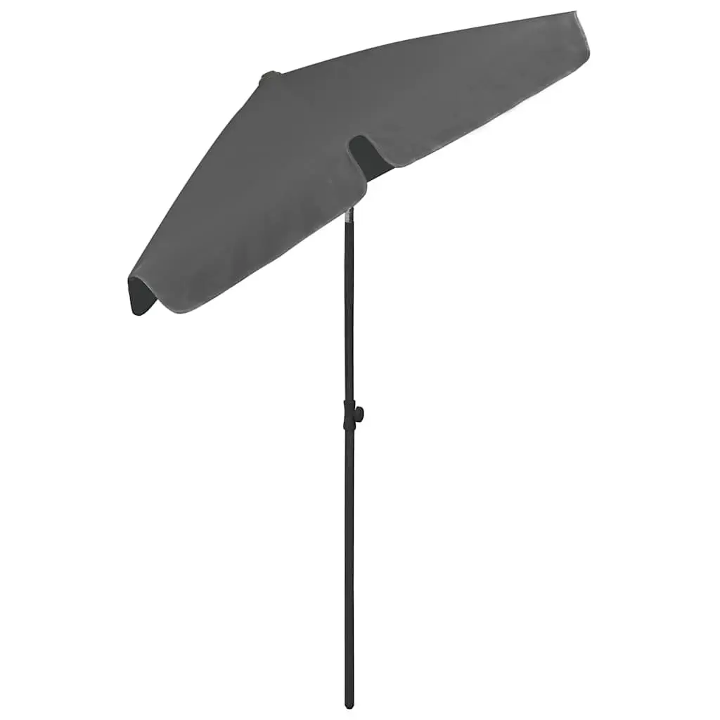 Beach Parasol 180x120cm with UV Protection and Tilt Function