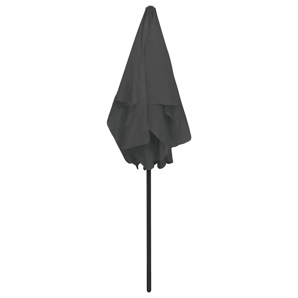 Beach Parasol 180x120cm with UV Protection and Tilt Function