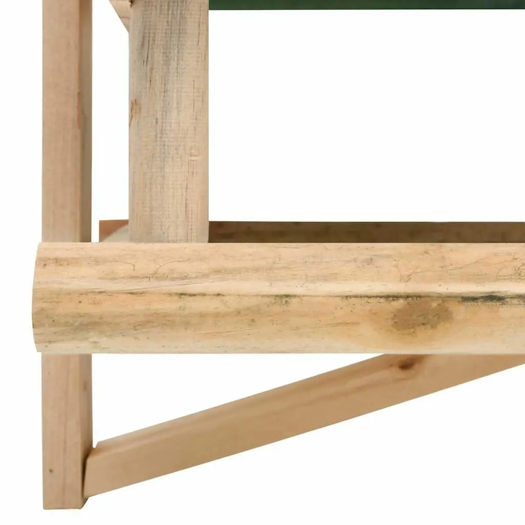 Solid Wood Wall-Mounted Bird Feeder