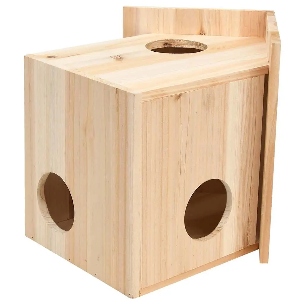 Squirrel House Wooden Nesting Box 26x25x29cm