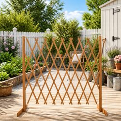 Specifications of the Expandable Wooden Trellis Fence Panel 180cm