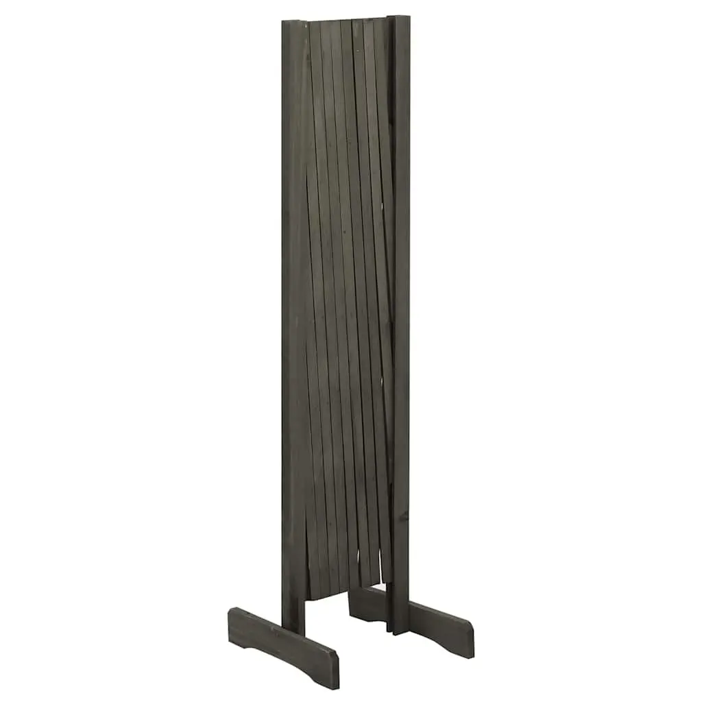Garden Trellis Fence Panel Outdoor Climbing Plant Support Grey 180x100 cm