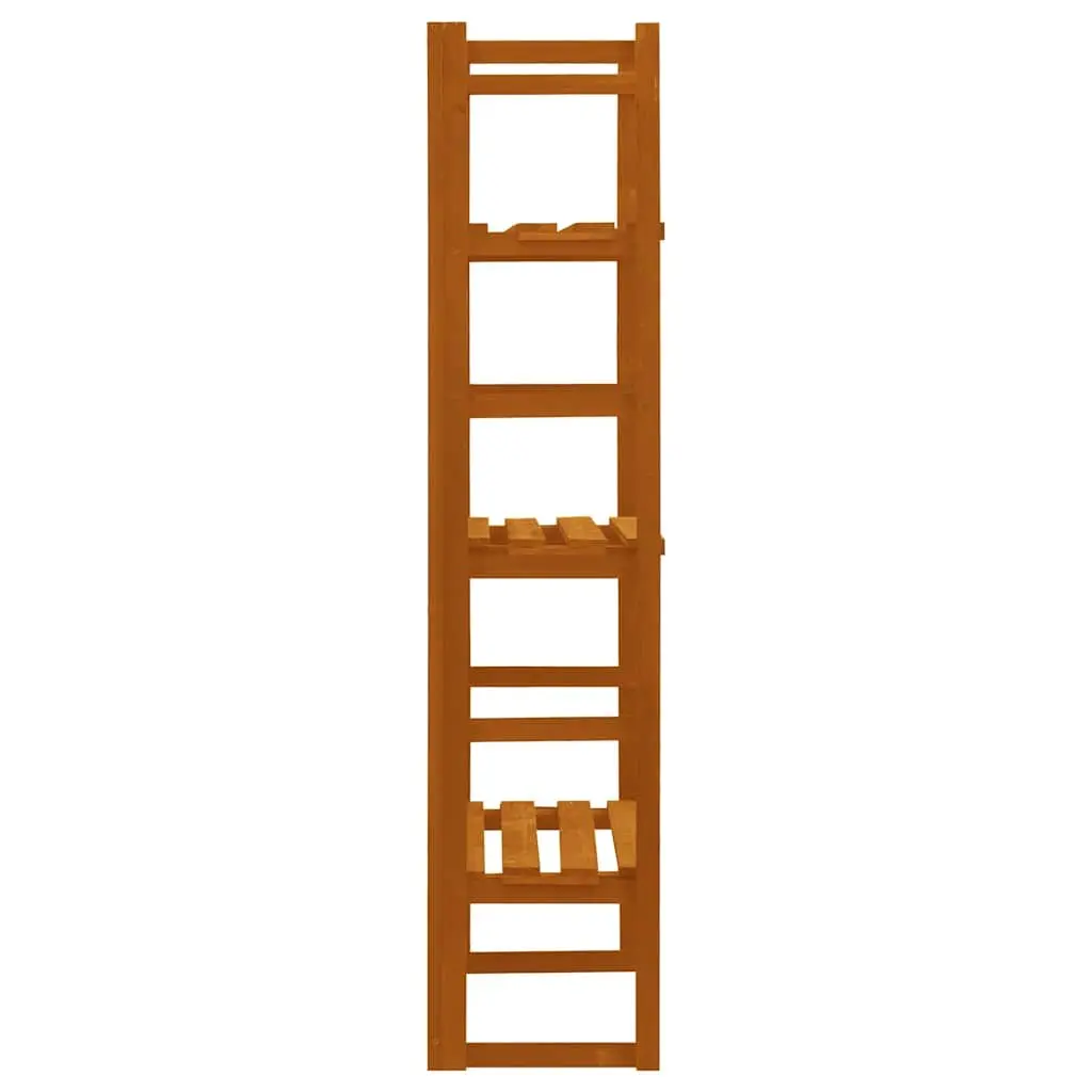 Plant Stand with Trellis for Garden 60x30x140 cm Wooden Shelves