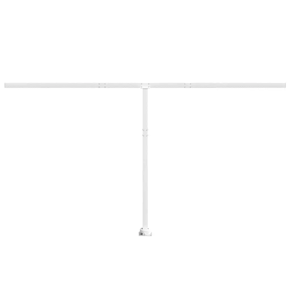 Awning Post Set Outdoor Terrace Balcony Garden 450x245 cm