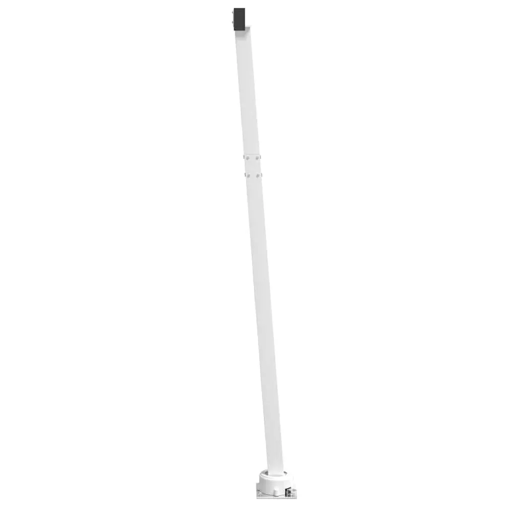 Awning Post Set Outdoor Terrace Balcony Garden 450x245 cm