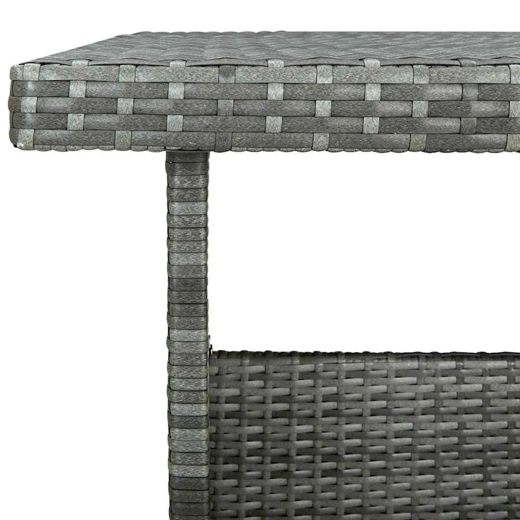 6 Piece Outdoor Lounge Set for Garden Patio with Cushions Corner Sofa Stools Coffee Table
