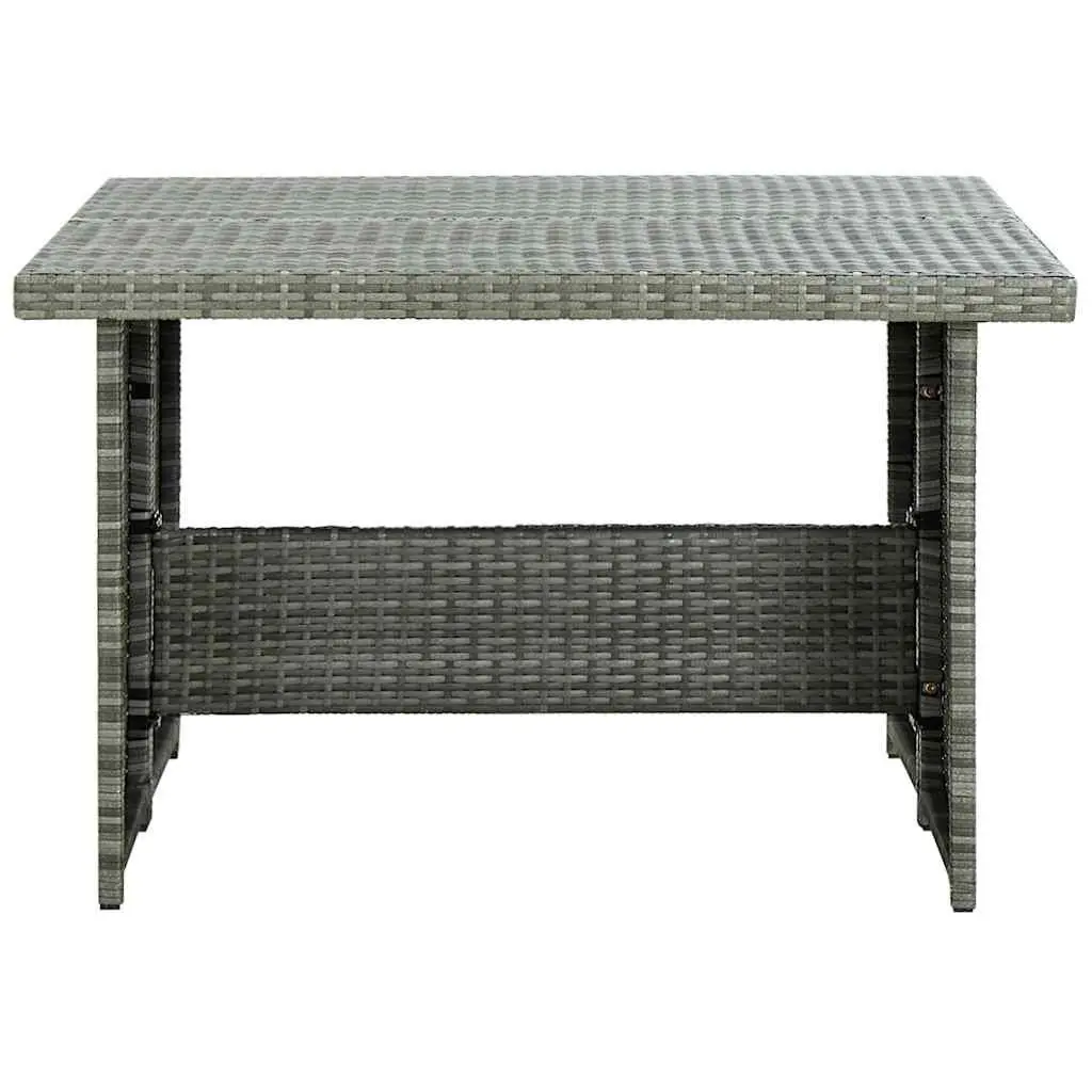 6 Piece Outdoor Lounge Set for Garden Patio with Cushions Corner Sofa Stools Coffee Table