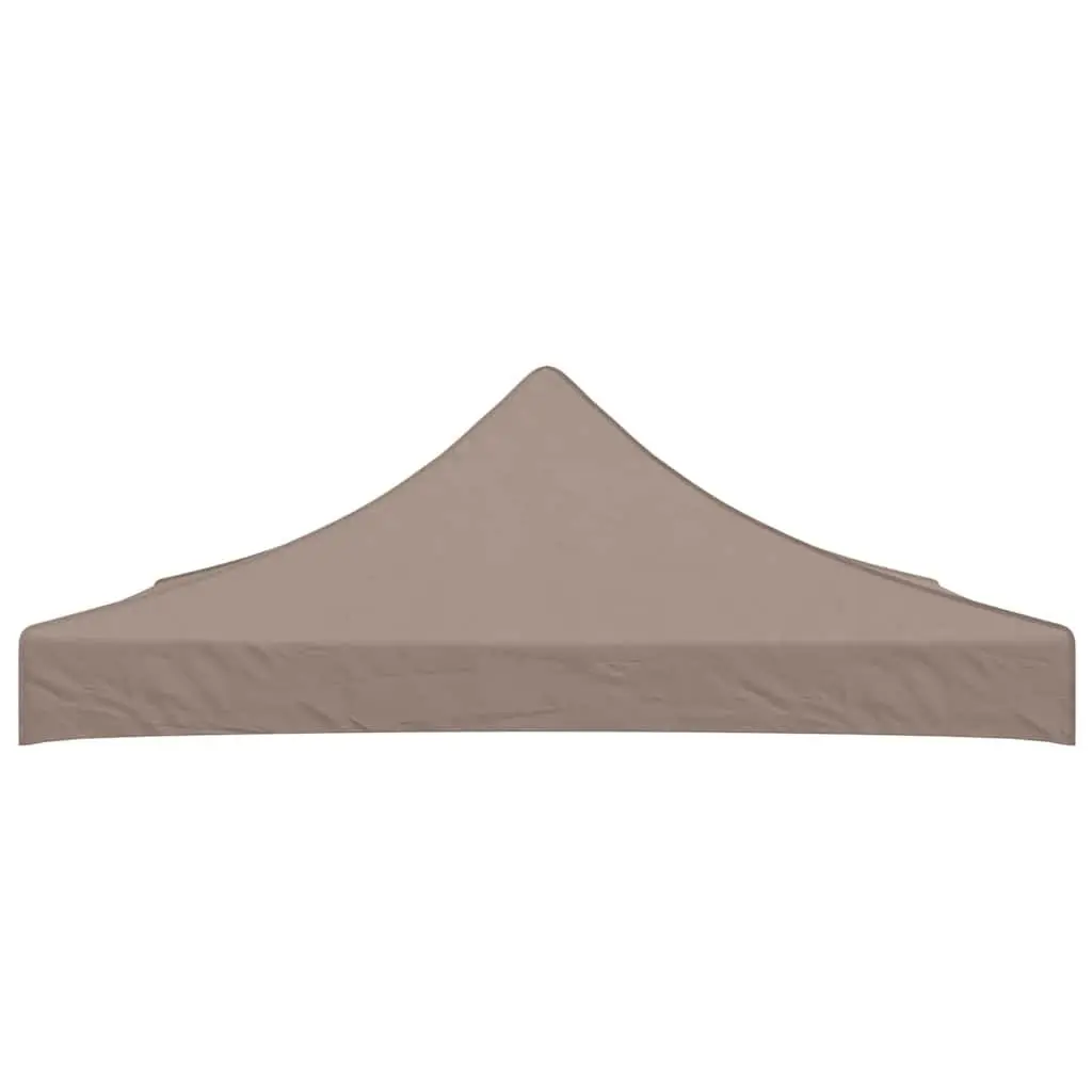 Party Tent Roof Outdoor 3x3 m Taupe Replacement Top Canopy