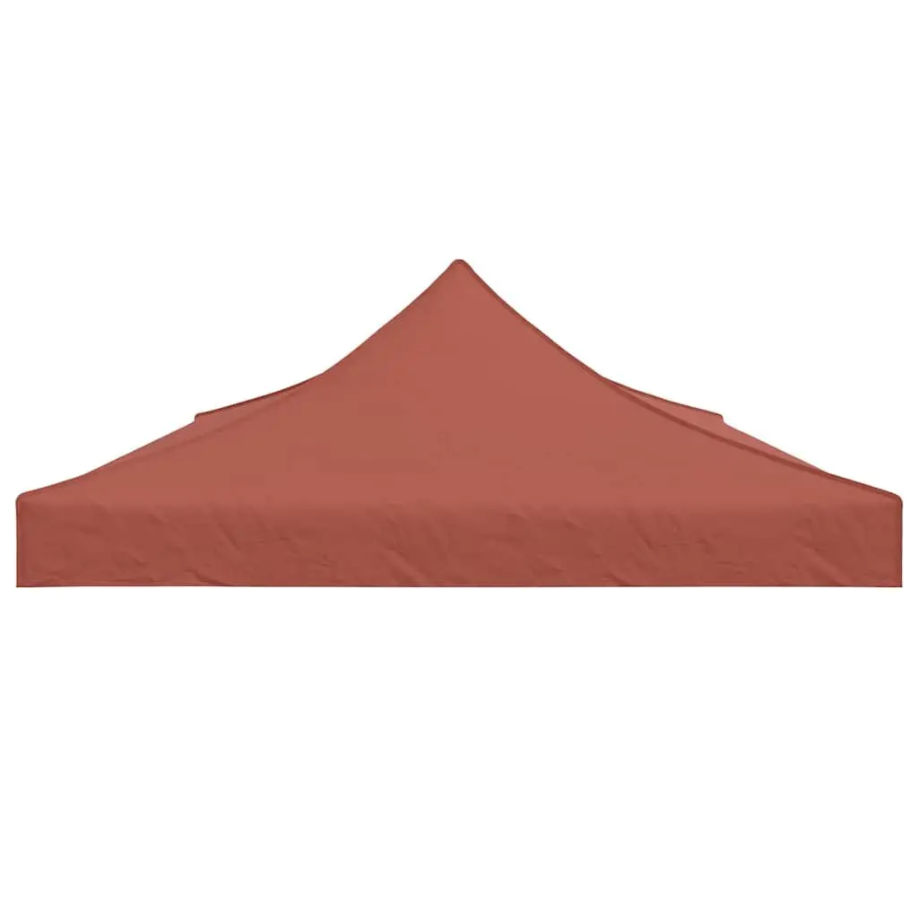 Party Tent Roof 6x3 m Replacement Canopy Top Outdoor Garden Marquee Cover Brown