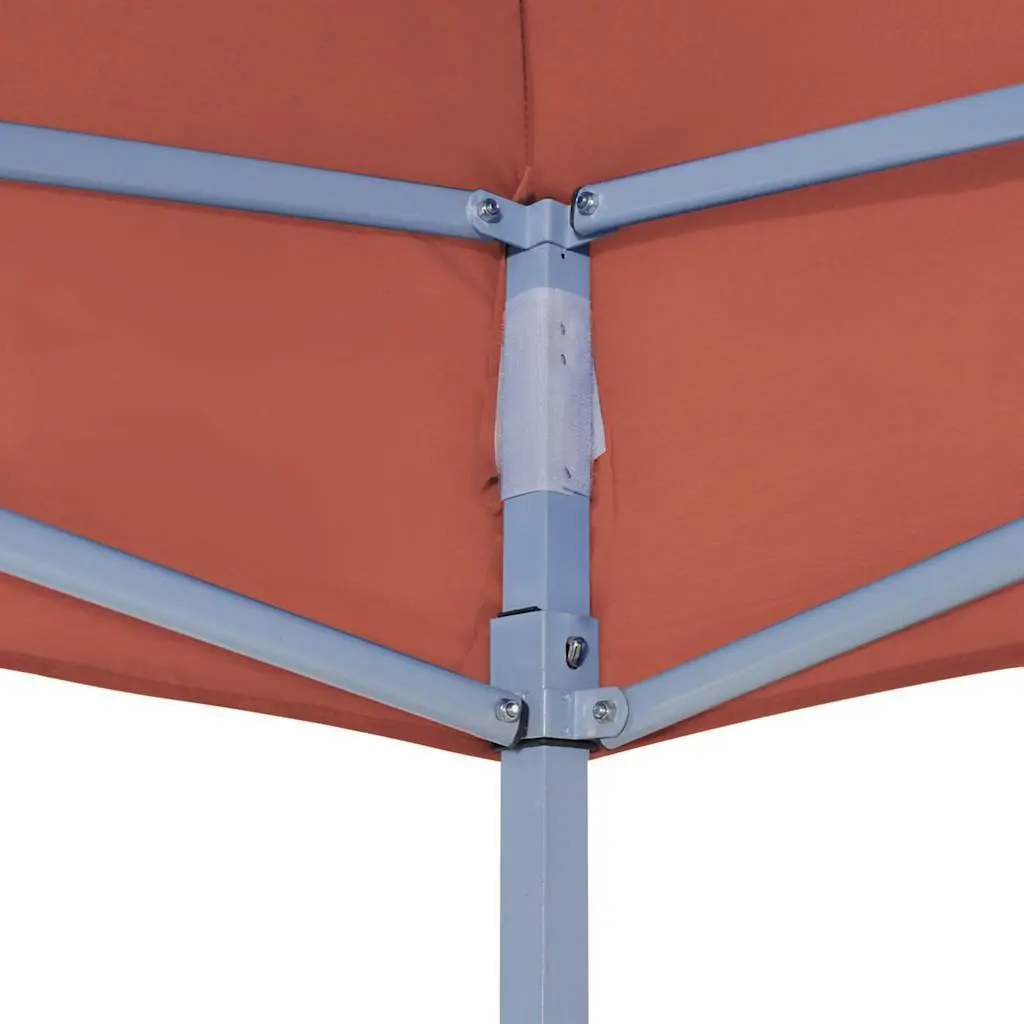 Party Tent Roof 6x3 m Replacement Canopy Top Outdoor Garden Marquee Cover Brown
