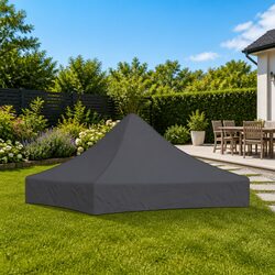 2x2 m Anthracite Tent Roof - Specs and Features