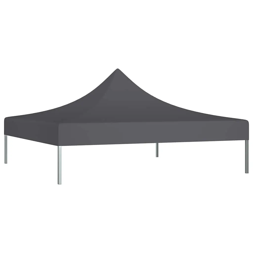 Party Tent Roof Outdoor 2x2 m Anthracite Replacement Canopy Top Oxford Cover