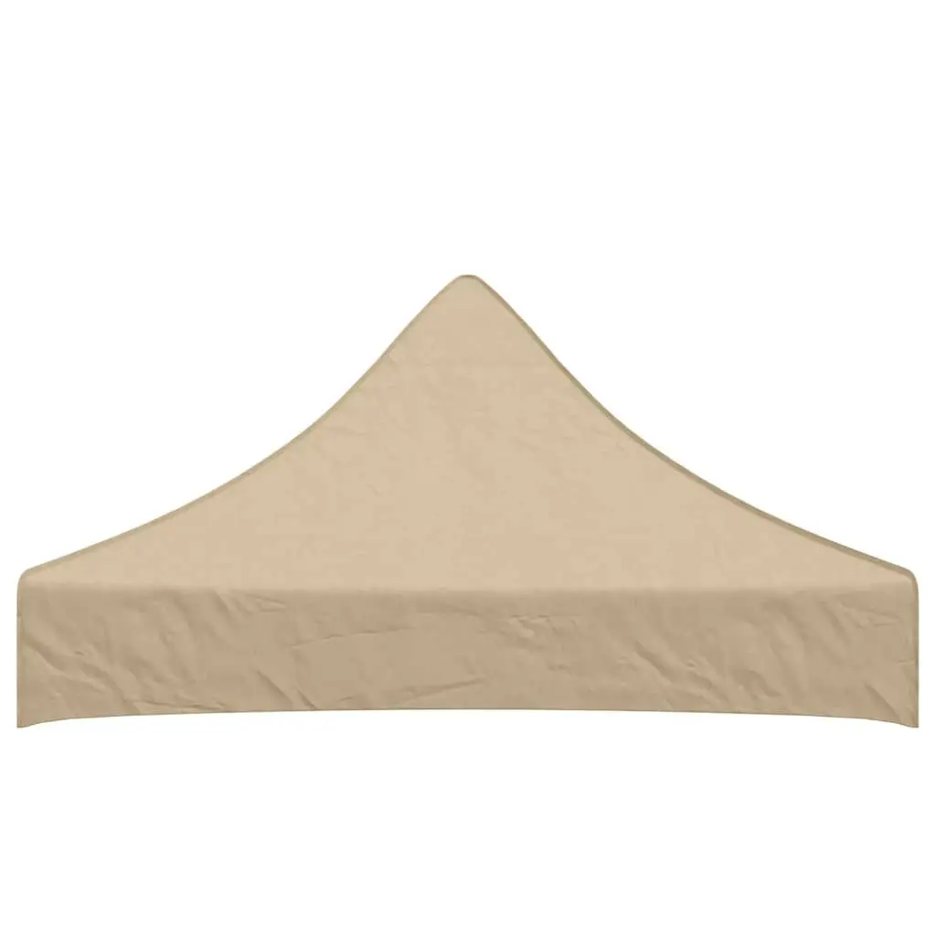 Party Tent Roof Outdoor 2x2m Beige Replacement Canopy Top Cover