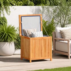Garden Storage Box Dimensions 60x50x58 cm, Teak Material