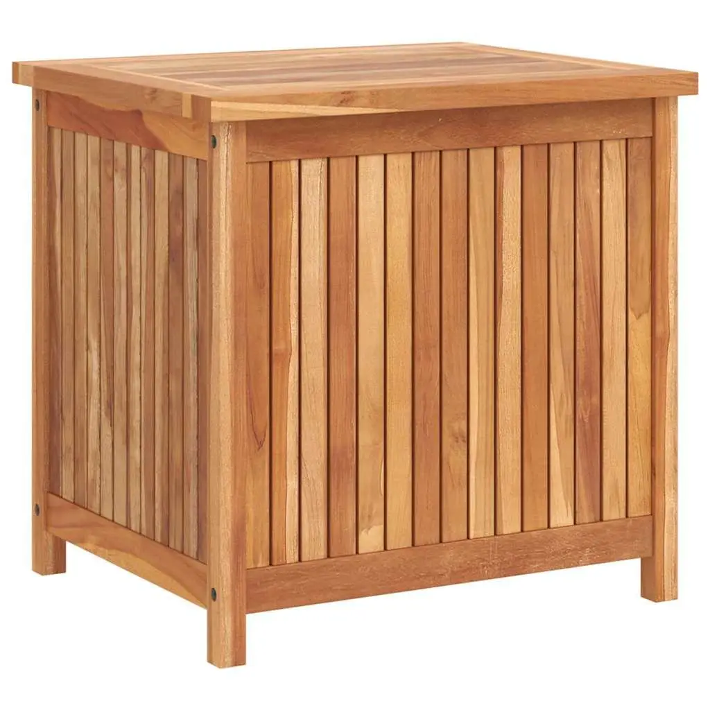 Garden Storage Box 60x50x58 cm Outdoor Wooden Deck Chest Patio Trunk