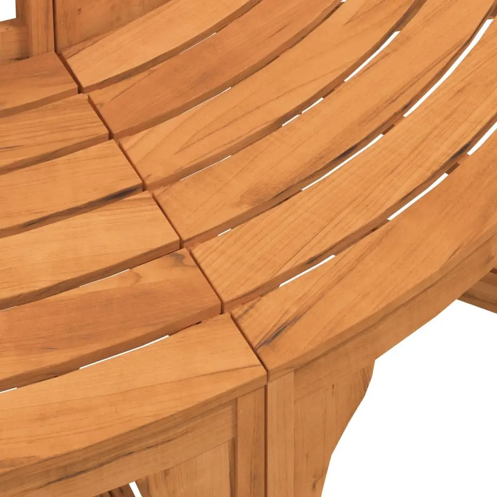 Round Tree Bench with Eucalyptus Wood