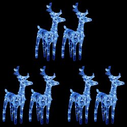 Detailed Specifications for Blue LED Reindeer Set