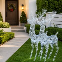 Specifications of the 180cm Acrylic Reindeer Decoration with LEDs