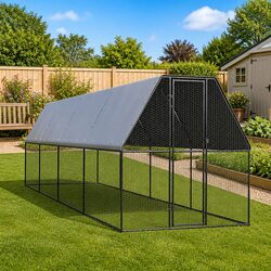 Specifications for Outdoor Chicken Cage Run 2x8x2 m