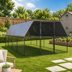 Outdoor Chicken Cage 3x8x2 m - Specifications and Features