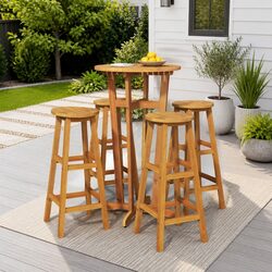 Specifications of 5 Piece Outdoor Garden Bar Set