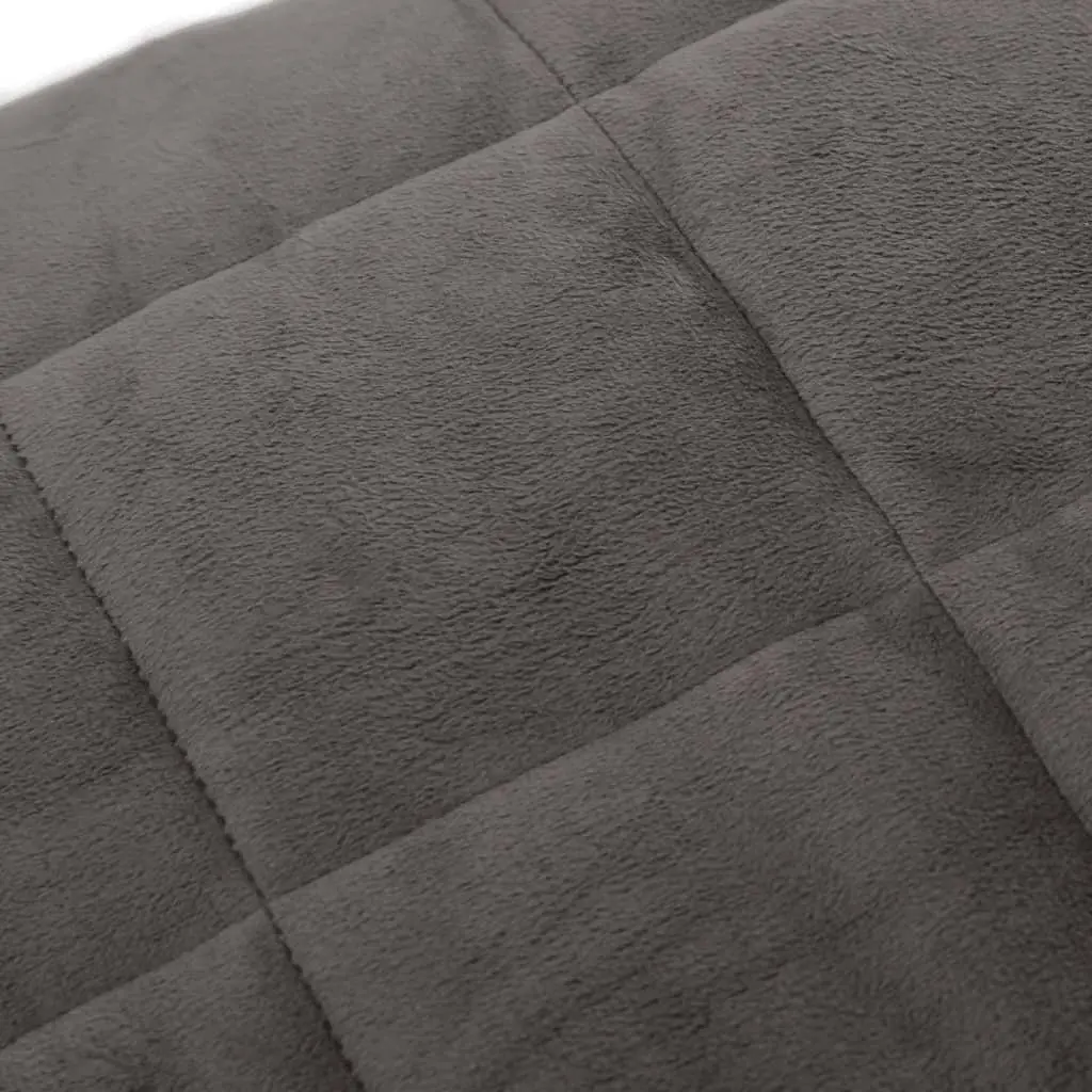 Weighted Blanket 122x183cm Grey 5kg for Sleep and Relaxation