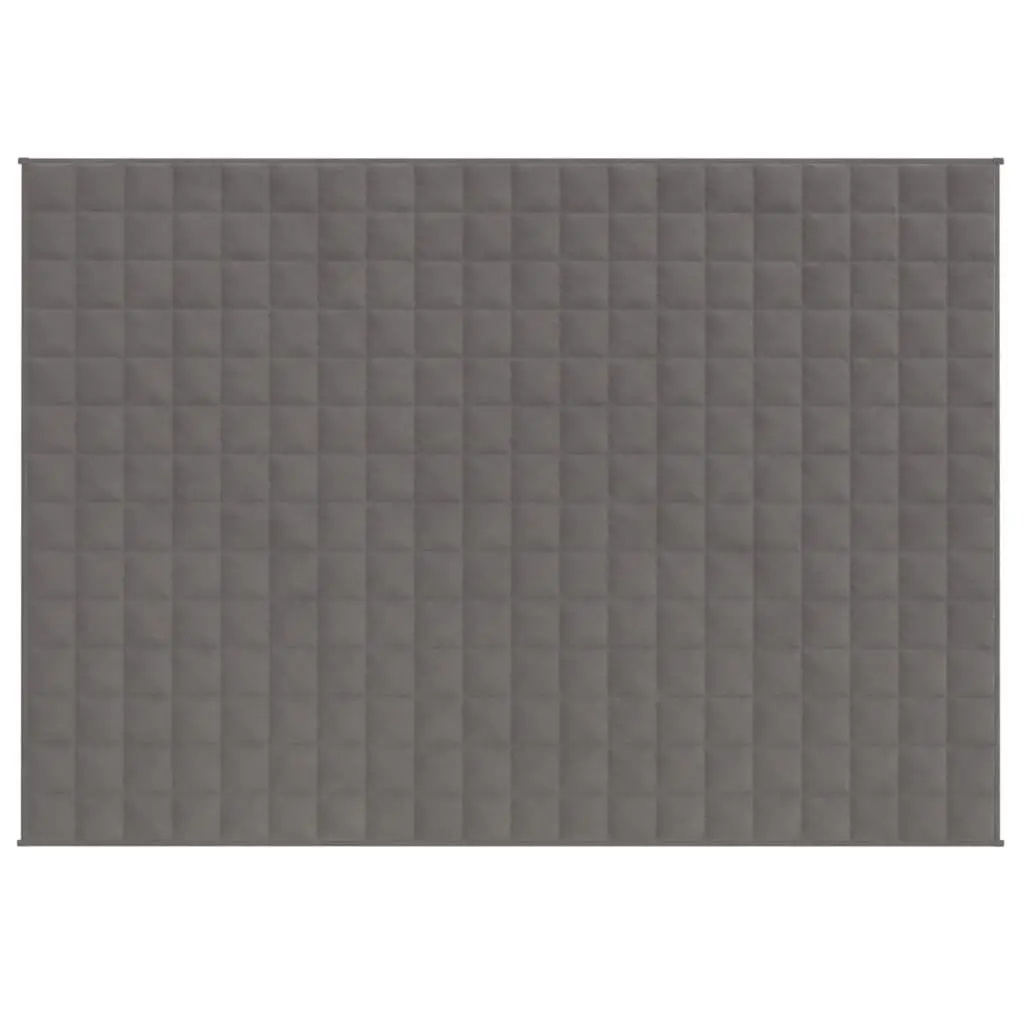 Weighted Blanket Grey Bedroom 152x203 cm 11 kg