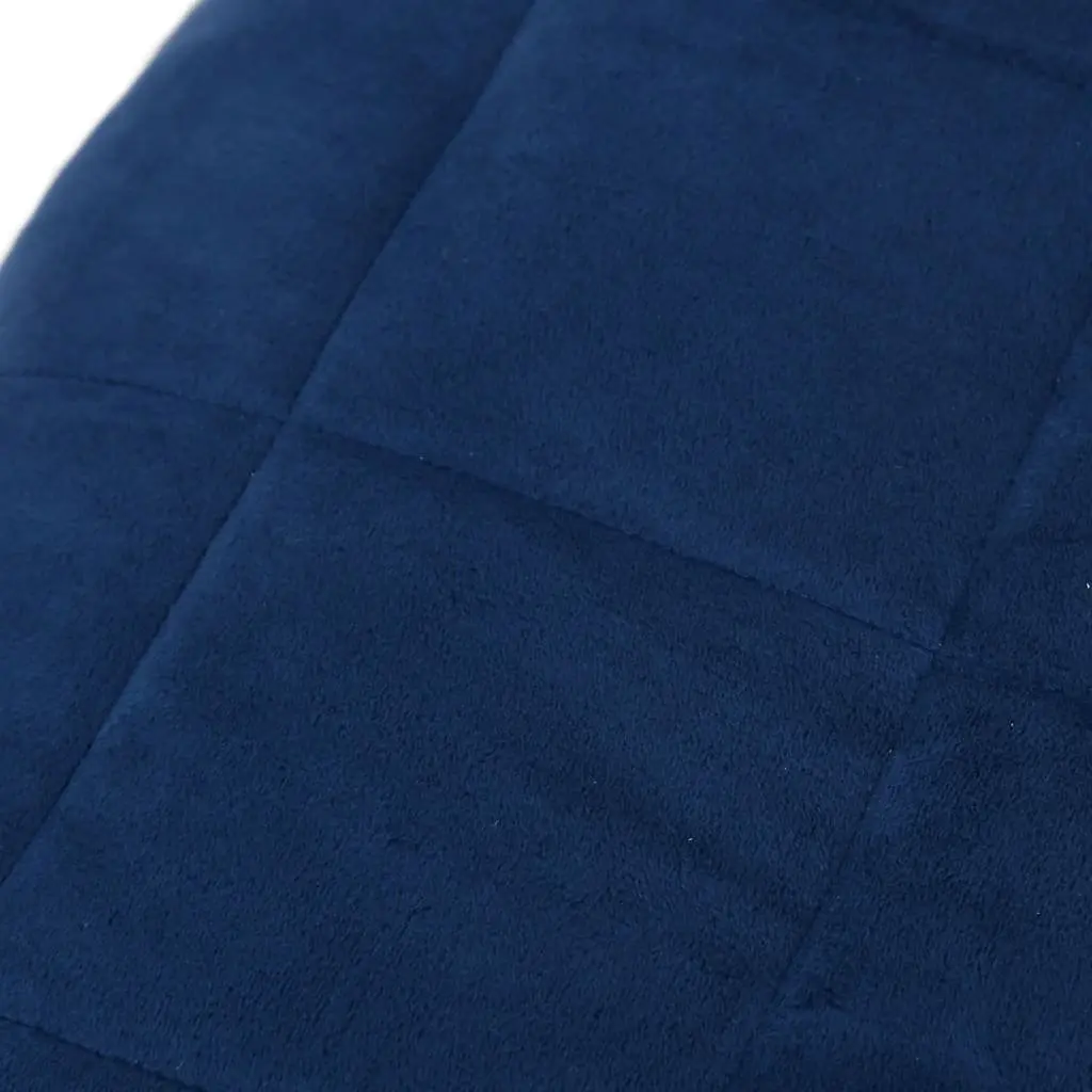Weighted Blanket Blue for Sleeping 122x183cm 9kg