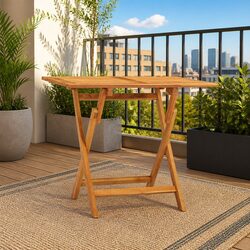 Folding Garden Dining Table Specifications: 90x60x75cm