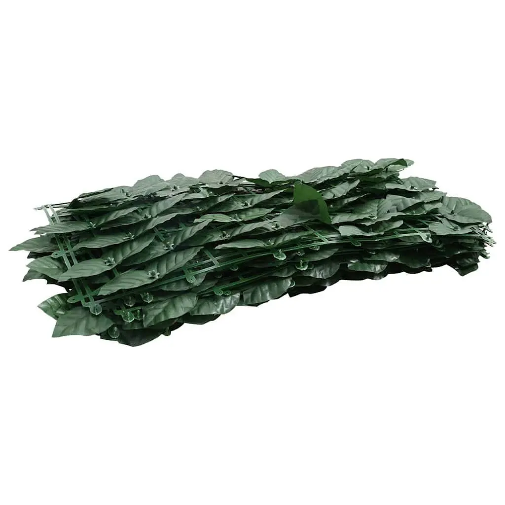 Outdoor Balcony Privacy Screen Decorative Green Leaves Fence Garden Terrace