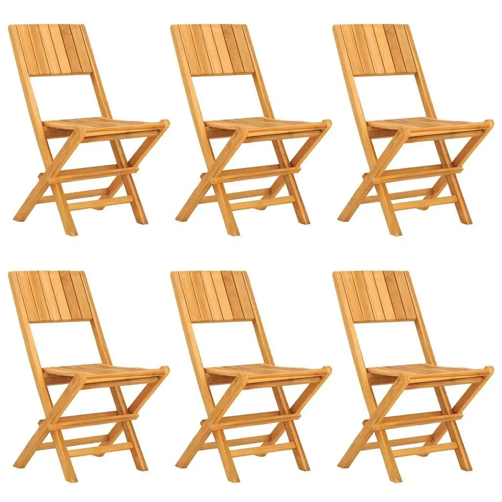 7 Piece Outdoor Garden Dining Set Folding Table Chair Backrest Parasol Hole
