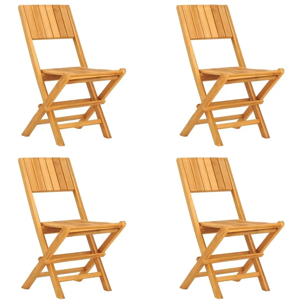 5 Piece Garden Dining Set Outdoor Furniture Patio Table Chairs Foldable