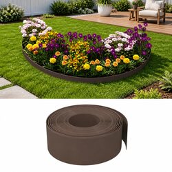 Specifications of Brown Garden Edging - 4 pcs, 10 m Long