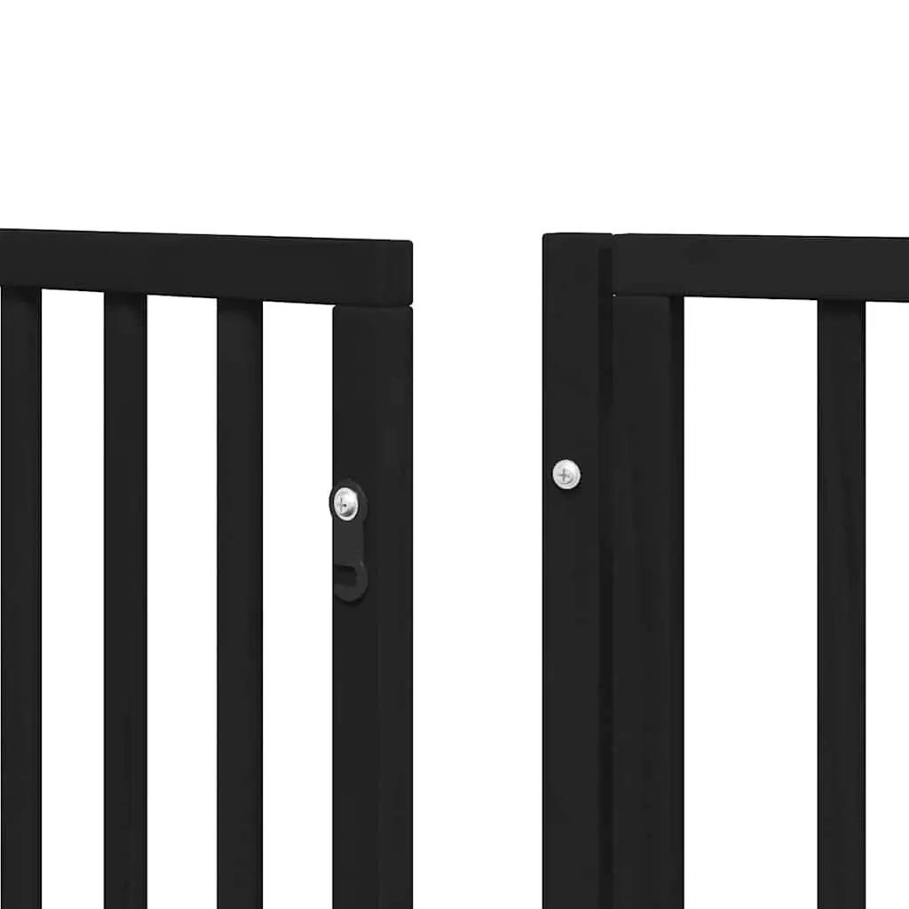 Foldable Dog Gate with Door Panel