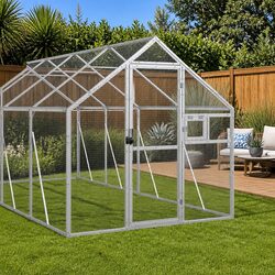 Aviary Bird Cage Specifications: 1.79x4x1.85m Silver Wire Mesh Enclosure