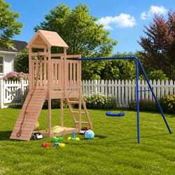 Specifications of Our Outdoor Wooden Playset