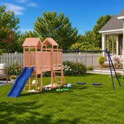 Wooden Backyard Playset: Dimensions, Materials, and More